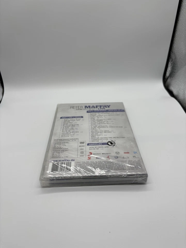 Peter Maffay – Wenn das so ist - Live – NEU OVP, 2DVD Konzert, Sammlerstück - Bild 2 von 3