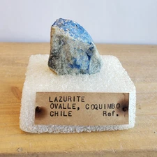 Blue Lazurite Mineral, Ovalle Coquimbo, Chile Estate Specimen 42g