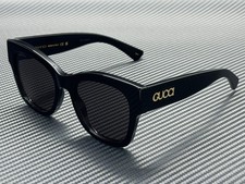 GUCCI GG1789S 001 Black Grey Women's 53 mm Medium Sunglasses