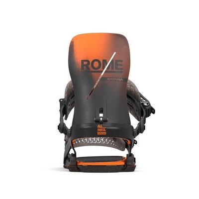 Rome Katana AW Snowboard Bindings L/XL (Mens 10.5-12.5) Team Blk