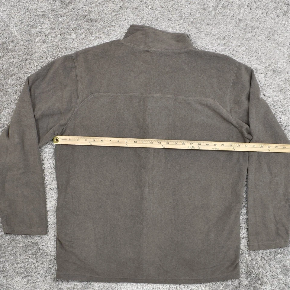 Reebok Men's Size 2XL Fleece Jacket Brown Polyester soft - Image 4 of 4