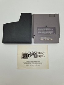 Defender of the Crown - Nintendo NES - PAL B - OVP - Anleitung