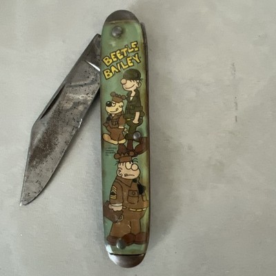 Novelty Knife Co Beetle Bailey Pocket Knife Made In USA