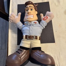 2003 13" Mr. Wonderful Talking Plush Doll. Used Clean And So Fun, Laughing Humor
