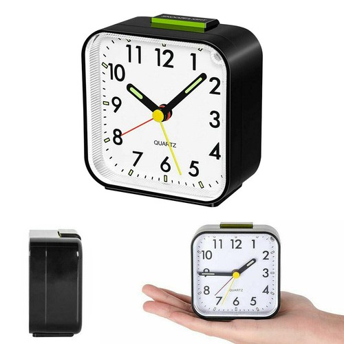 Sleek Design Quartz Alarm Clock with Soft Night Light Great for All Ages - Picture 5 of 27