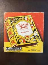 Vintage Castle Films Fairy Fable Cartoon Horse's Tale Standard 8mm Film