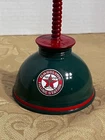 TEXACO Vintage Pump OIL CAN Gasoline Station Gas Garage Motor Spiral Sign
