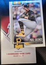 Paul Skenes 2026 Topps Series 1 Oversized Jumbo #100 Pirates Super Box SP