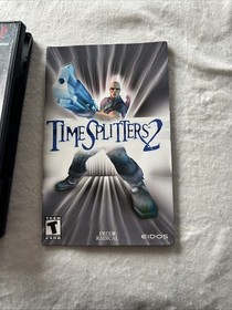 TimeSplitters 2 (Sony PlayStation 2, 2002) PS2 Complete CIB Black Label