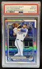 2024 Bowman Draft Jac Caglianone Chrome Refractor 1st #BDC-8 Royals PSA 10
