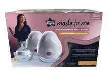 Tommee Tippee Made for Me In-Bra Wearable Breast Pump Missing Inserts