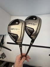 Warrior Custom Golf WCG Pro-Edge 3 & 4 Hybrid 20, 23 Degree Graphite Custom Flex