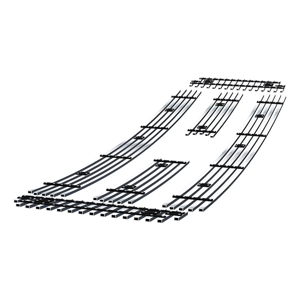 Se adapta a 05-07 Ford F250/F350 Super Duty/Excursion rejilla de billet de acero inoxidable Foto 2 de 4