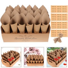 1 Set of Confetti Cone Holder Party Confetti Favor Cones Box Wedding Paper Cones