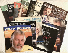 Kenny Rogers - Lot of 13 different 45 RPM picture covers only. No records. VG