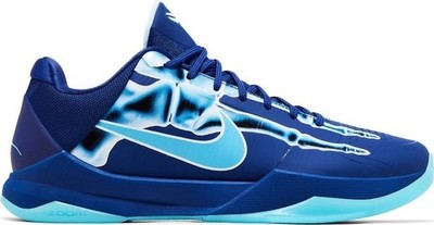 Nike Zoom Kobe 5 Protro X-Ray Low Top Basketball Sneaker Blue HJ4303-400