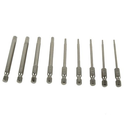 Schraubendreher Genaue Schraube Abschrauben Hohl-Torx-Bit Sechskant-Schaft