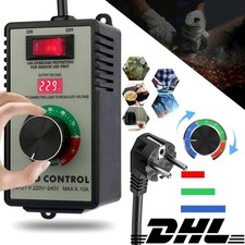 240V Drehzahlregler Drehzahlsteller Motordrehzahlsteuerung Ventilatoren Motoren
