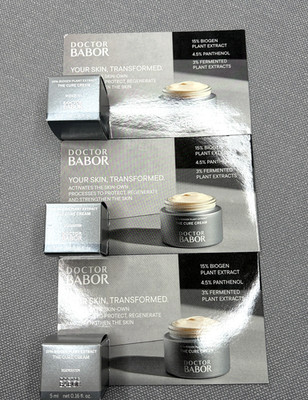 Doctor Babor 3 x 5 ml your skin transformed Regeneration NEU