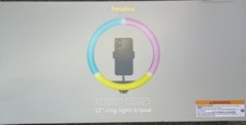 heyday 12" RGB Ring Light with Tripod