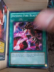 Inferno Fire Blast SDDC-EN026 1st Edition Common