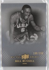 2013 Upper Deck All-Time Greats 100/150 Bill Russell #8 HOF k4s