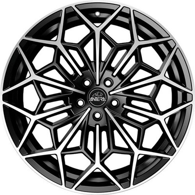 Alufelgen ANTERA A105 21'' 8.5J 5x114.3 ET 45 75 PIANO BLACK DIAMOND