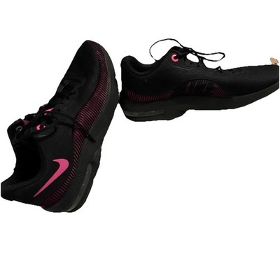 NIKE Air Max Advantage 2 Women's Athletic Sneakers Black Pink Lace Up AA7407-003