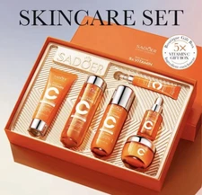 New Sadoer 5x Vitamin Sun Active  Skincare 6 Pcs Set