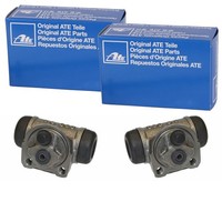 2X ATE Radbremszylinder 19Mm Passend FüR Mitsubishi Carisma Space