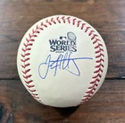 Jack Flaherty Signed Rawlings 24 World Series Baseball Dodgers Beckett Witnessed