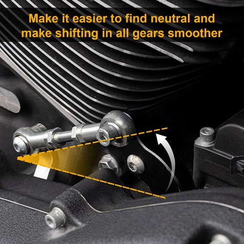 Neutral Shift Assistant Bracket for Harley Touring Softail 2018-25 Gear Shift - Picture 4 of 8