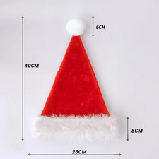 Christmas Knitted Hat Cute Pom Pom Soft Beanie Santa Hat New Year