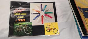 Vintage 1966 Columbia Bicycles Columbia's Radiant Rainbow of Color Catalog