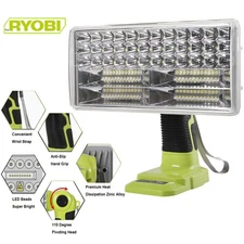 4200LM Jobsite Light for Ryobi 18V Max Li-ion Battery 40W Outdoor LED Work Light