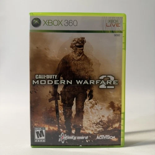 New ListingCall of Duty Modern Warfare 2 Xbox 360 Activision FPS Shooter Video Game CIB