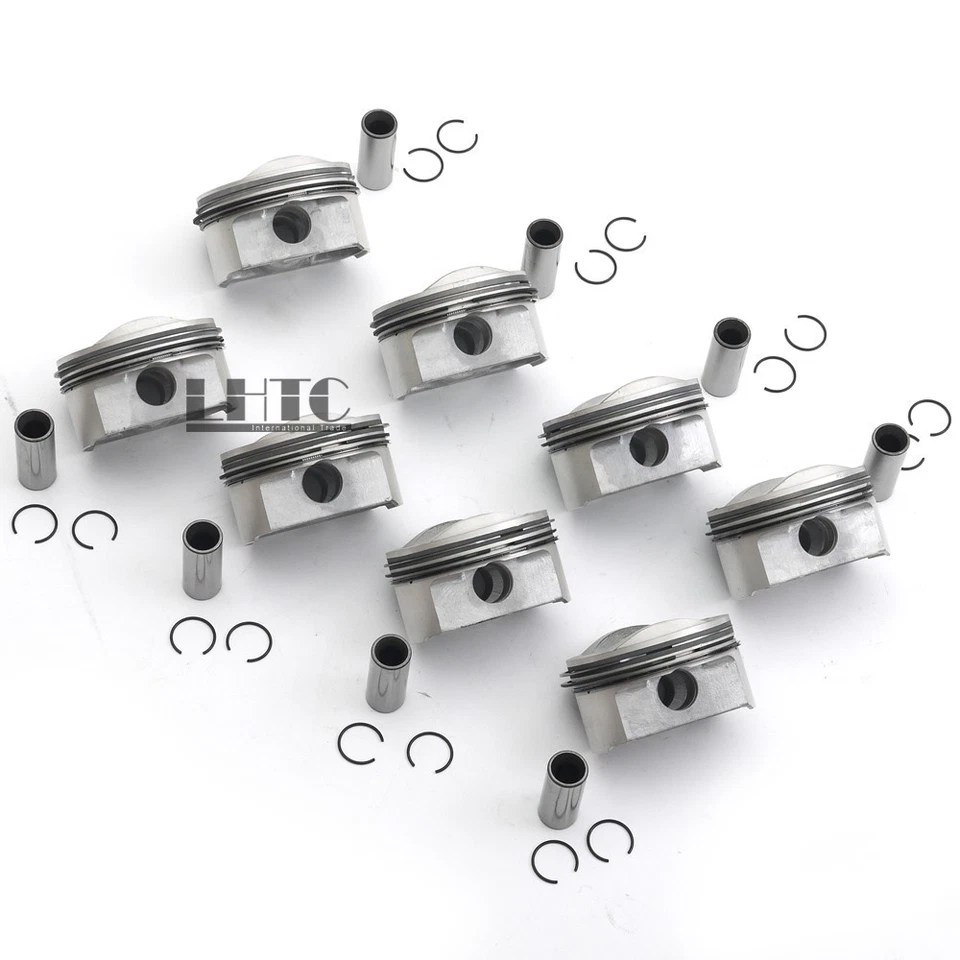 Pistons Rings Set Φ84.5mm STD Φ20mm For VW Touareg AUDI S5 A6 A8 Q7 4.2 BVJ CAU - Image 3 of 4