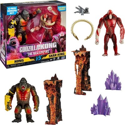 Actionfiguren Set, 15cm, Kong vs Skar King, ab 4 J.