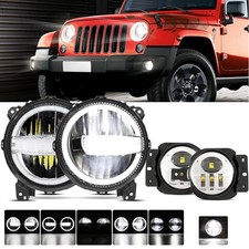 Led Headlights Fog Lights For Jeep Wrangler Jl Jlu 2018 2019 2020 2021 2022 2023 Led Headlights Fog Lights For Jeep Wrangler Jl Jlu 2018 2019 2020 2021 2022 2023