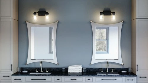 Quoizel ACA8613 Acacia 2 Light 14"W Vanity Light - Nickel - Picture 3 of 12