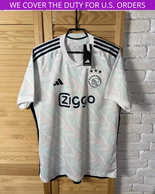 AJAX  AMSTERDAM JERSEY AWAY FOOTBALL SOCCER SHIRT 2023 - 2024 ADIDAS MEN sz XL