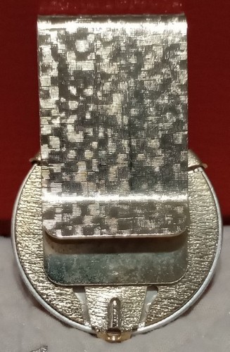 BLANK Gold Plated Money Clip For Morgan Peace Or Ike Silver Dollar - Picture 6 of 8