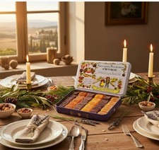 Caramelos de gelatina de frutas franceses Maison Cruzilles, Pâtes de Fruits d’Auvergne en lata