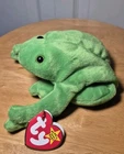 TY Beanie Baby LEGS the Frog 1993 Vintage MWMT