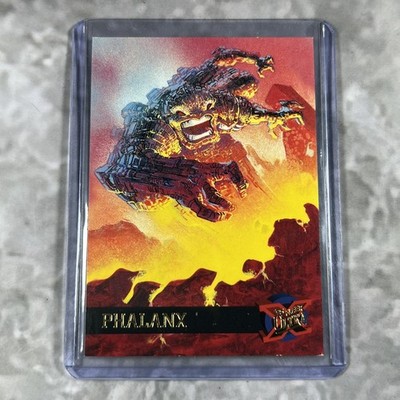 Marvel X-Men 1994 Fleer Ultra Card With Top Loader #36 Phalanx