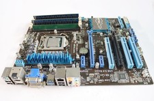 Asus P8H77-V scheda madre LGA1155 SATA3 USB3 DDR3 pacchetto CPU RAM accessorio #8398