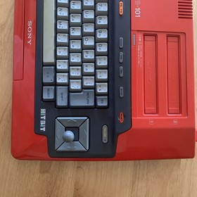 SONY HITBIT HB-101 MSX Home Computer  Red From Japan