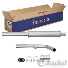 MITTELSCHALLDÄMPFER Easy2Fit MIT ANBAUTEILEN passend für DACIA LOGAN SANDERO