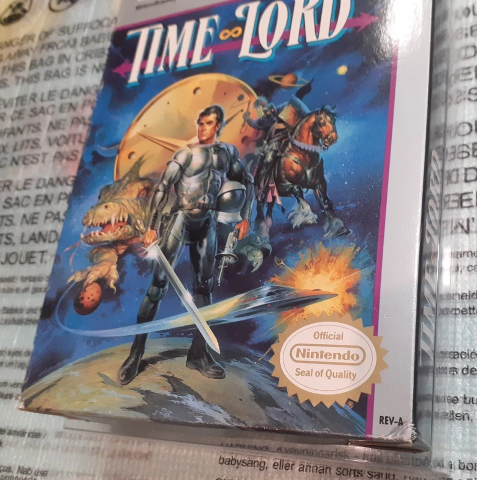 Time Lord Nintendo Nes NTSC/Usa Come Nuovo Completo Originale 100% - Immagine 3 di 4