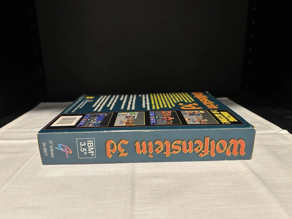 Wolfenstein 3D IBM 3.5” - Big Box PC, 1992 id Software  - Image 4 of 4